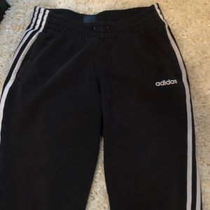 Two pairs Adidas sweat pants